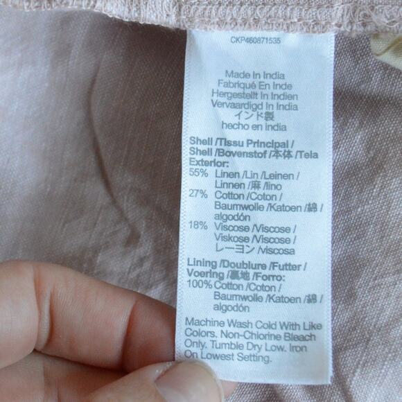 Madewell Linen Blend Lorelei Mini Dress Size Small | Size Small - Picture 9 of 9